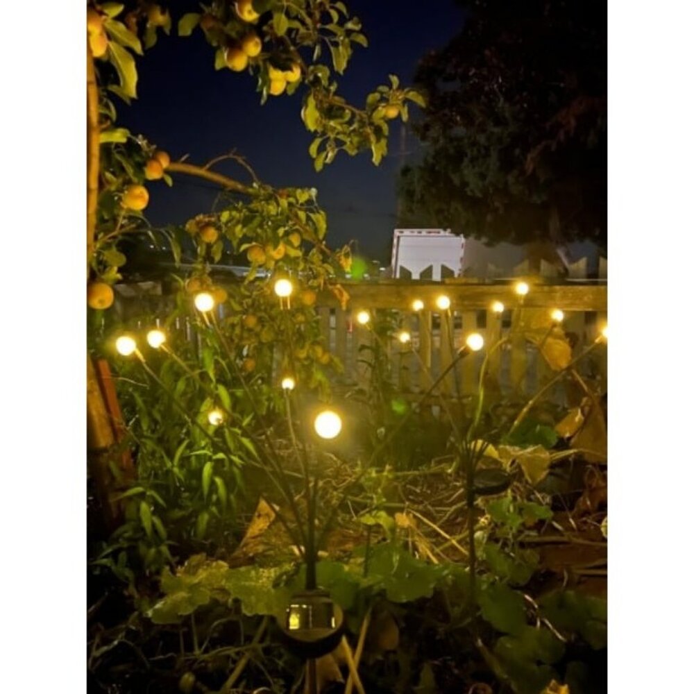 6-Pack Solar Lights for Outside, Upgraded Solar Garden Lights, Sway by Wind